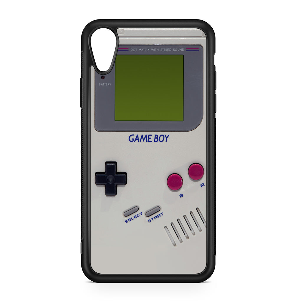 Game Boy Grey Model iPhone XR Case