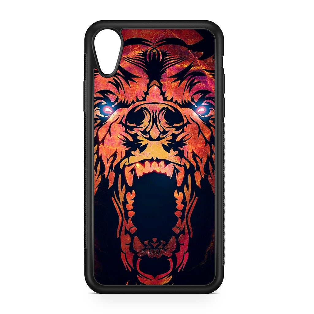 Grizzly Bear Art iPhone XR Case