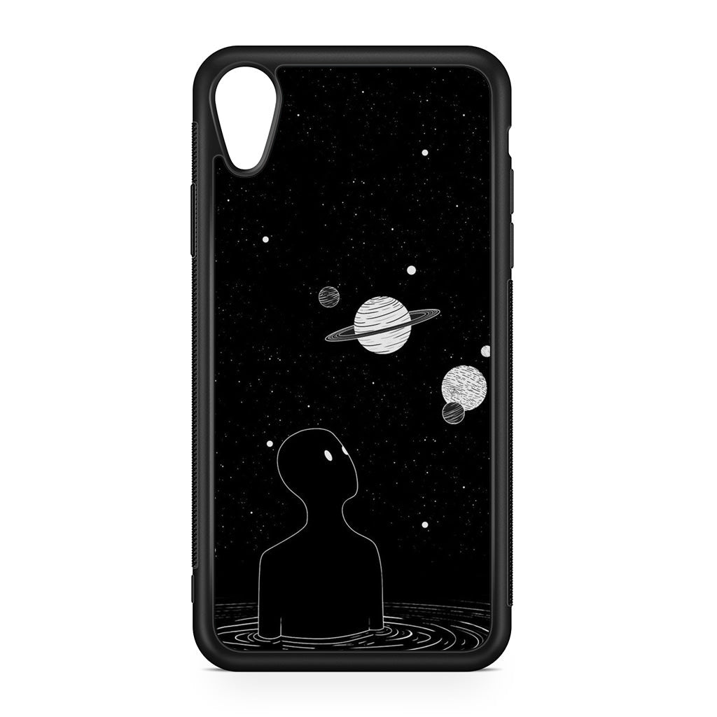 Hello Saturn iPhone XR Case