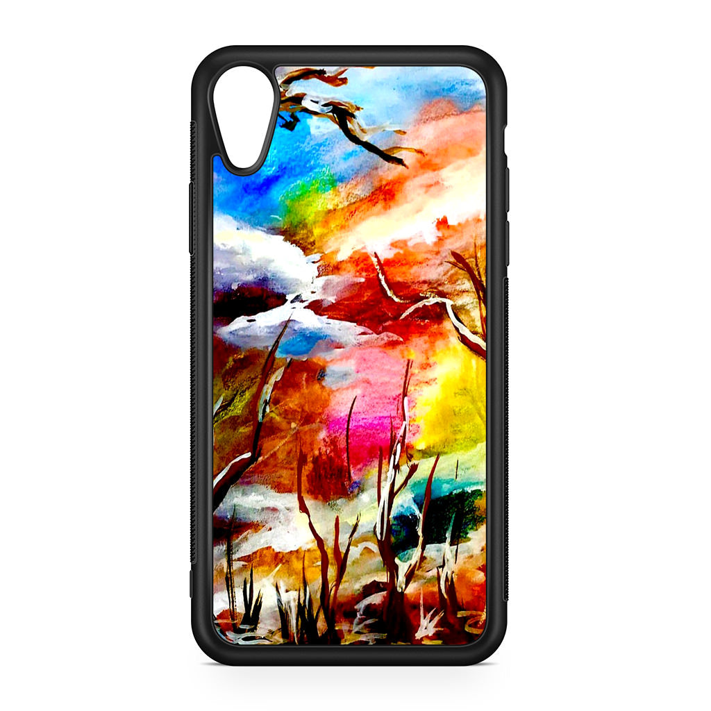 I Sense Winter's Wonderful Warmth iPhone XR Case