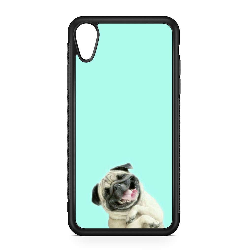 Laughing Pug iPhone XR Case