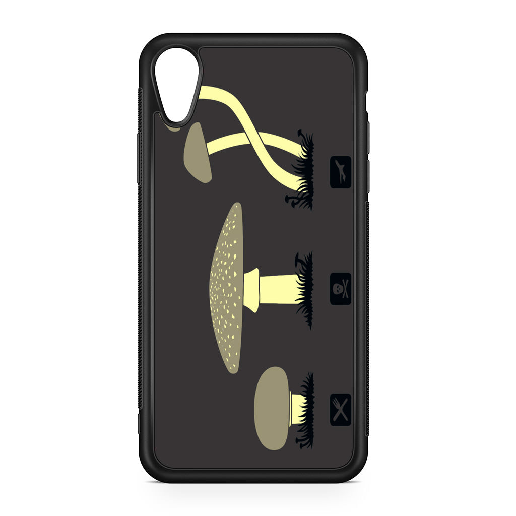 Mushroom Minimalism iPhone XR Case