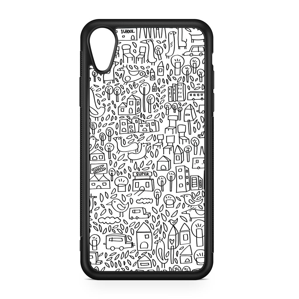 Neighborhood iPhone XR Case