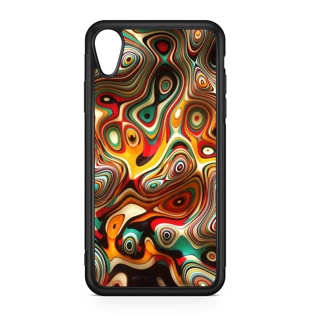 Plywood Art iPhone XR Case