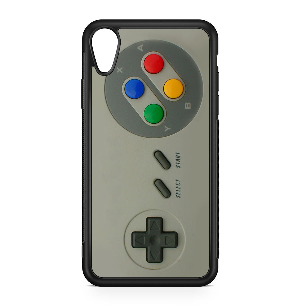 Silver Console Controller iPhone XR Case