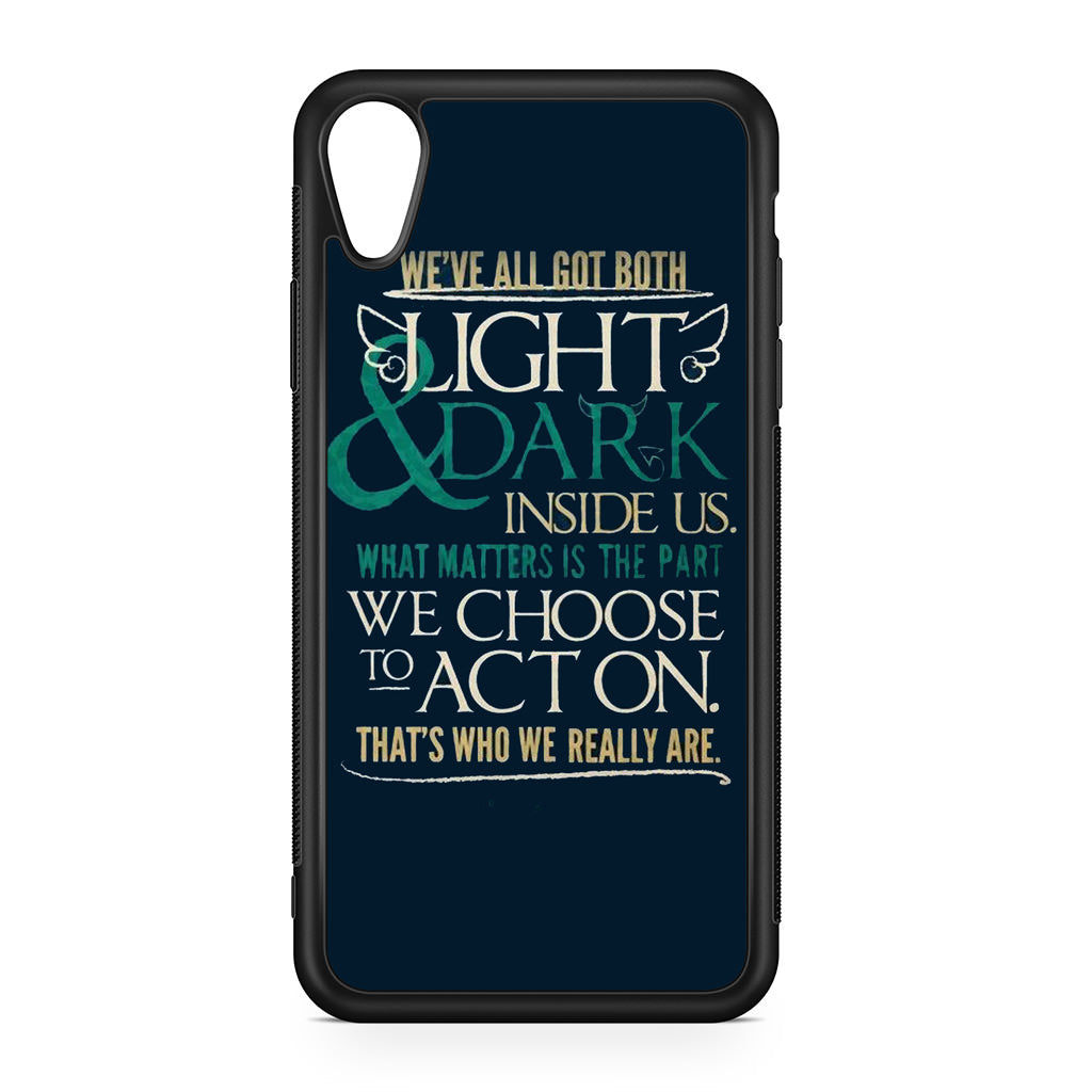 Sirius Black Quotes iPhone XR Case