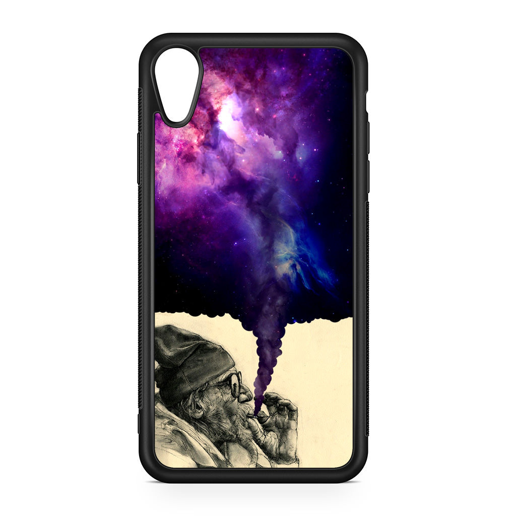 Smoking Galaxy iPhone XR Case