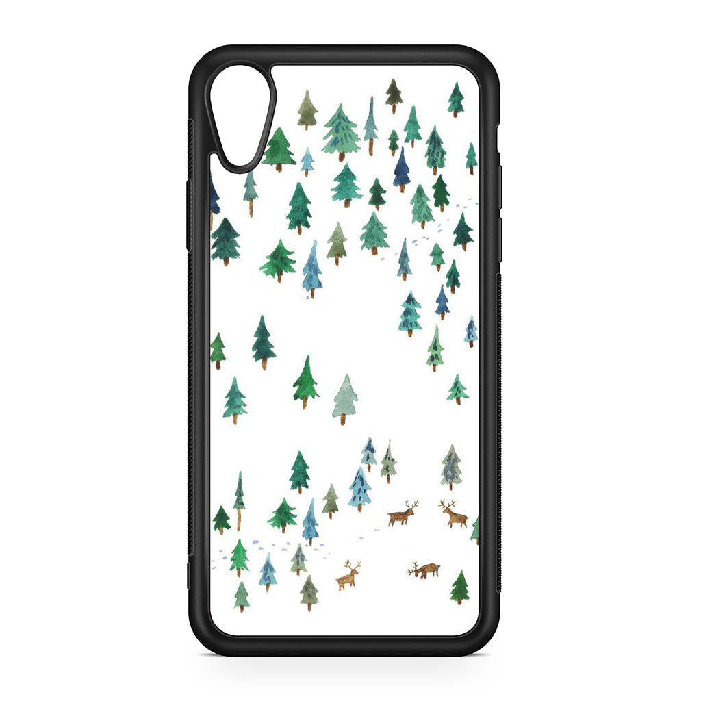 Snow Everywhere iPhone XR Case