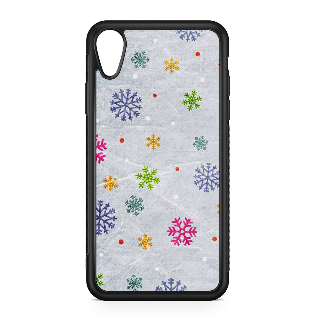 Snowflake iPhone XR Case