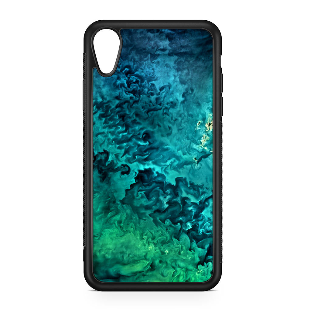 Swirls In The Yellow Sea iPhone XR Case