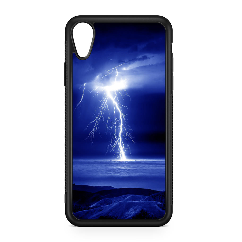 Thunder Over The Sea iPhone XR Case