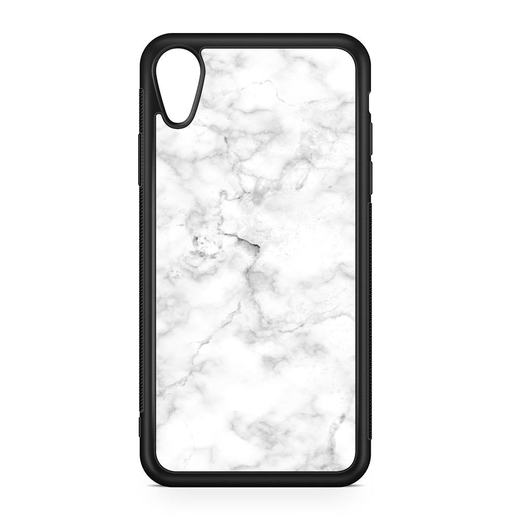 White Marble iPhone XR Case