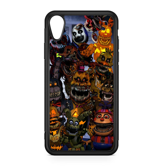 Five Nights at Freddy's Scary Characters iPhone XR Case