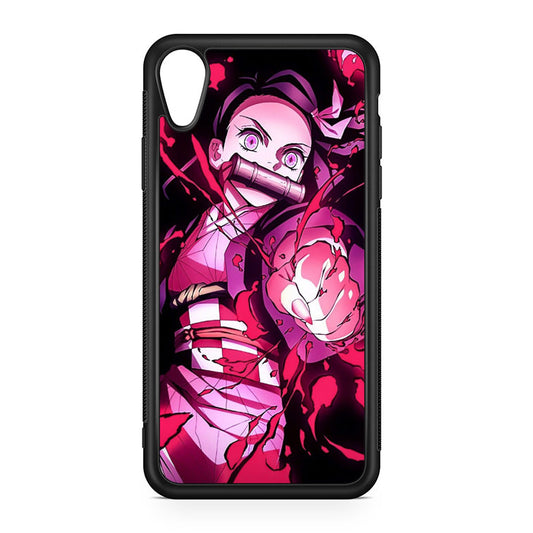 Nezuko Blood Demon Art iPhone XR Case