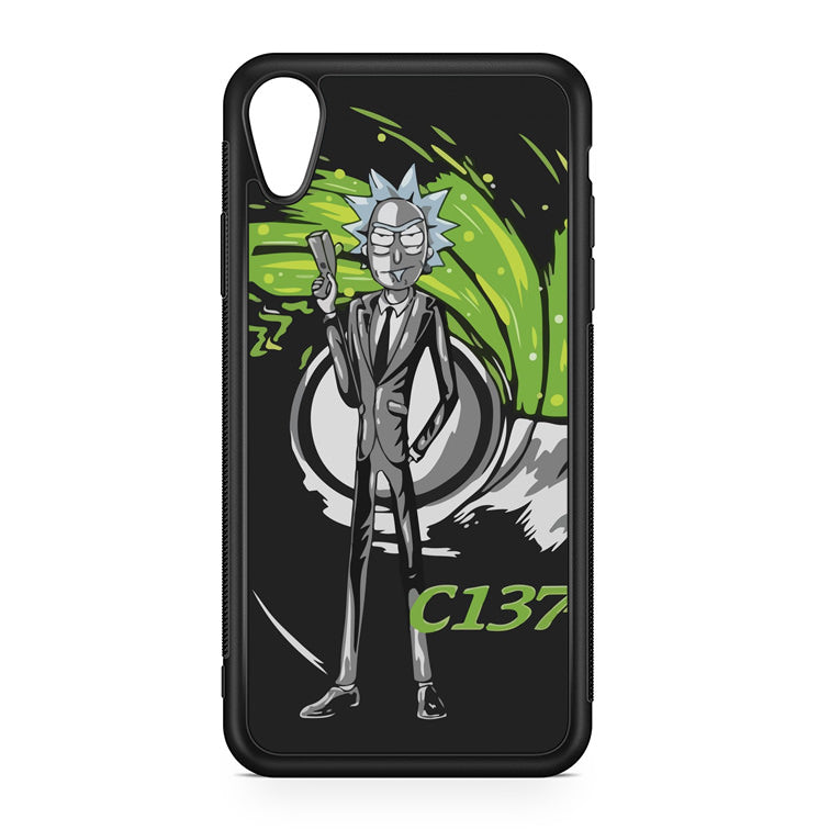 Rick Sanchez Agent C137 iPhone XR Case