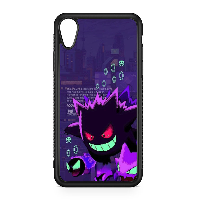 Gengar Pixel Art iPhone XR Case