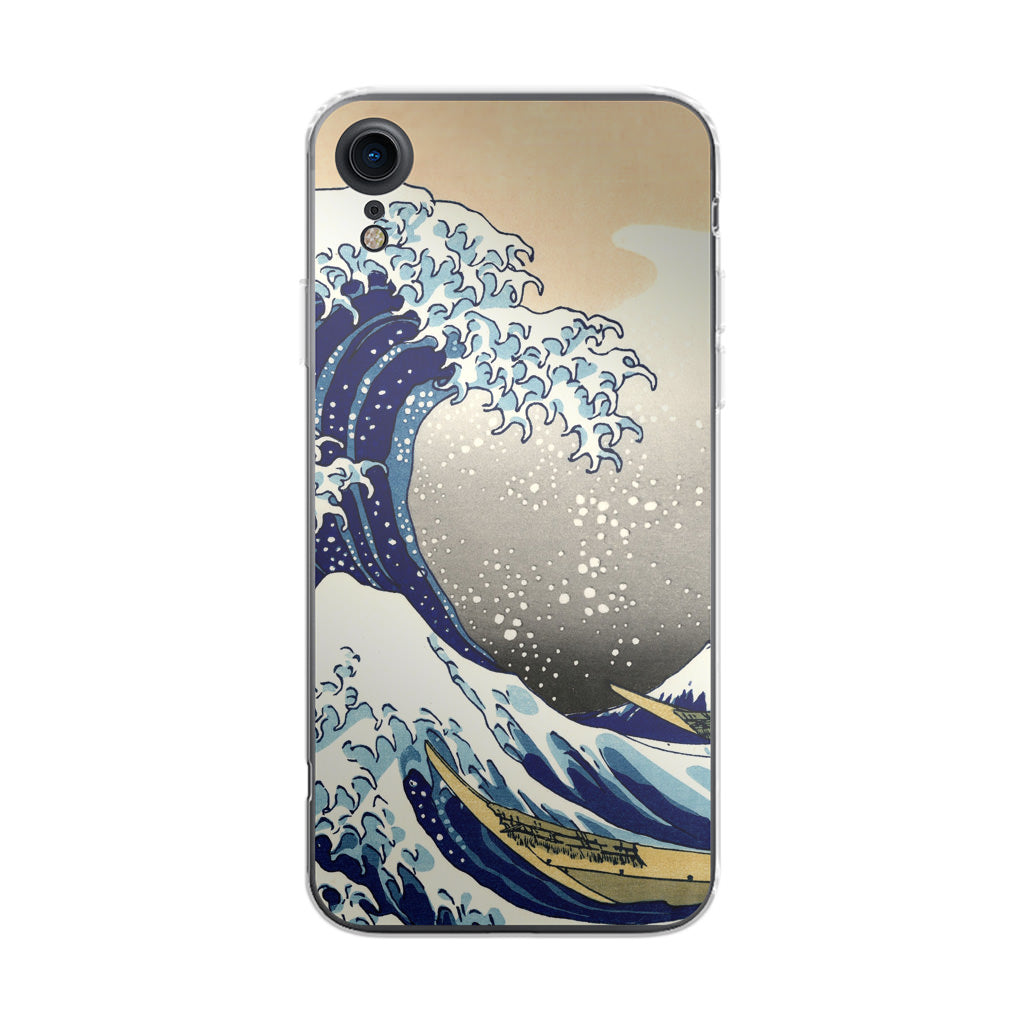 Artistic the Great Wave off Kanagawa iPhone XR Case