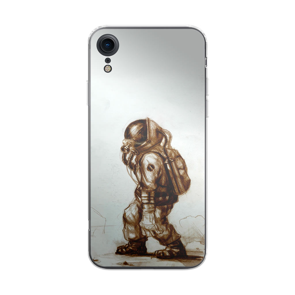 Astronaut Heavy Walk iPhone XR Case