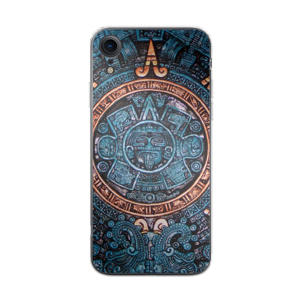 Aztec Calendar iPhone XR Case