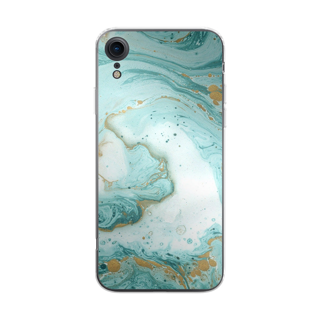 Azure Water Glitter iPhone XR Case