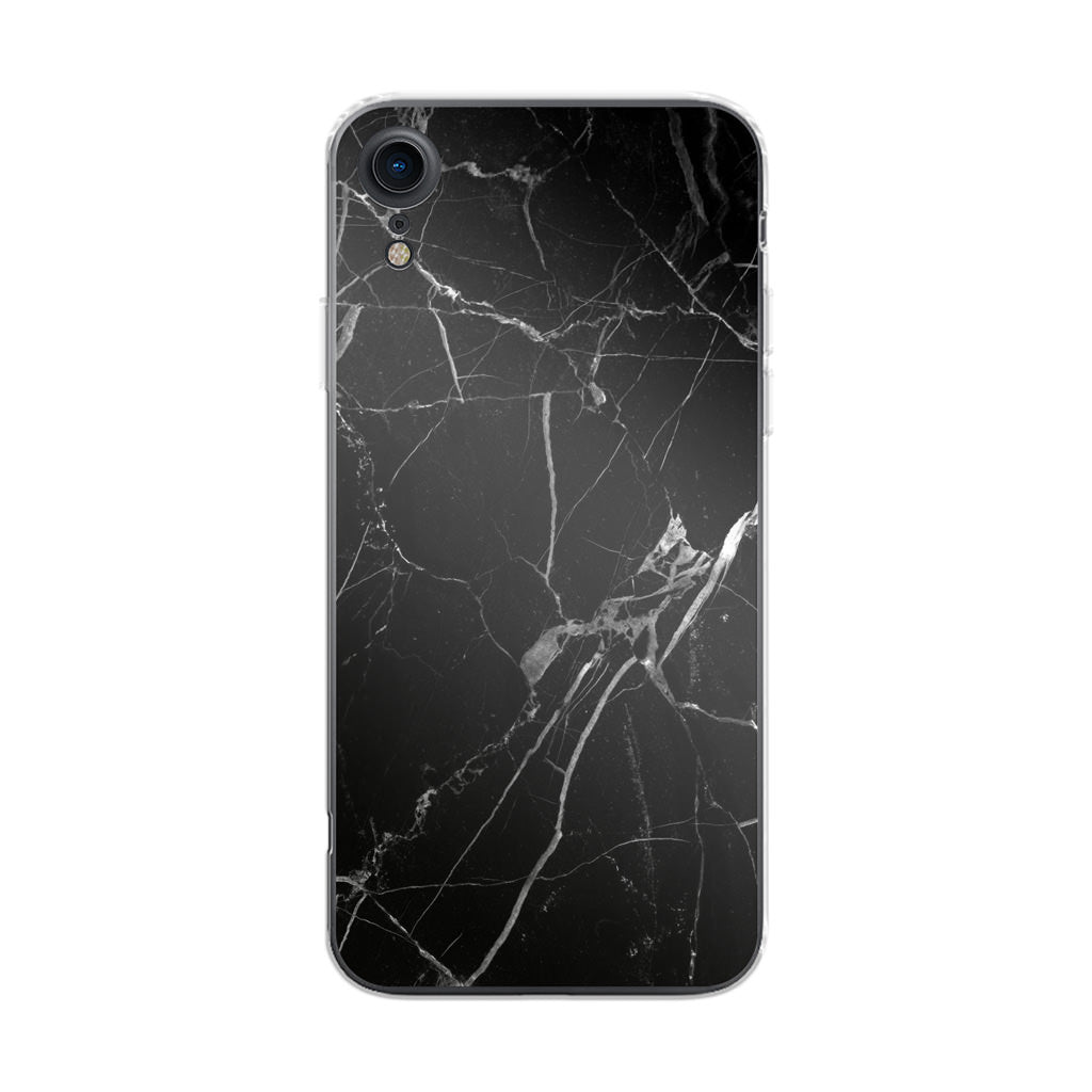 Black Marble iPhone XR Case