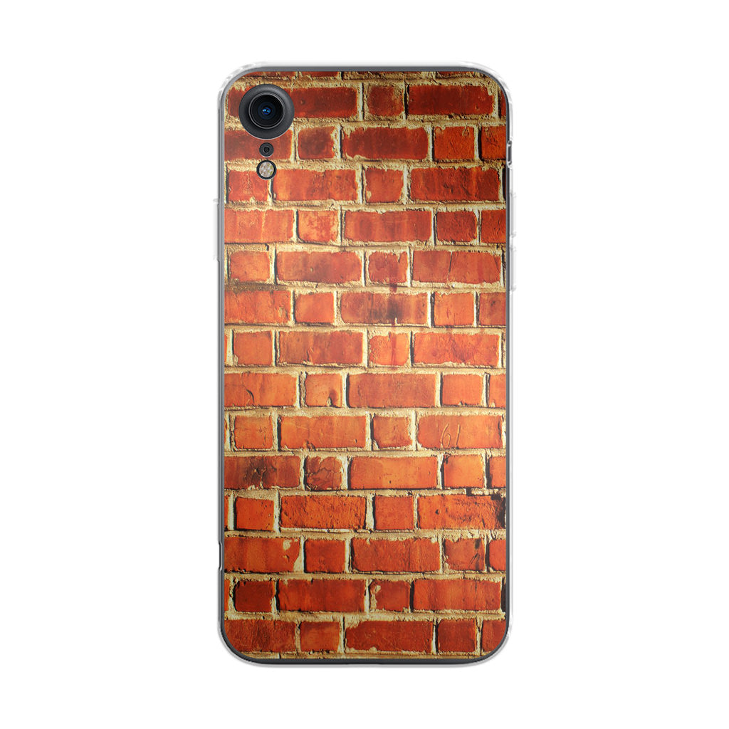 Brick Wall Pattern iPhone XR Case