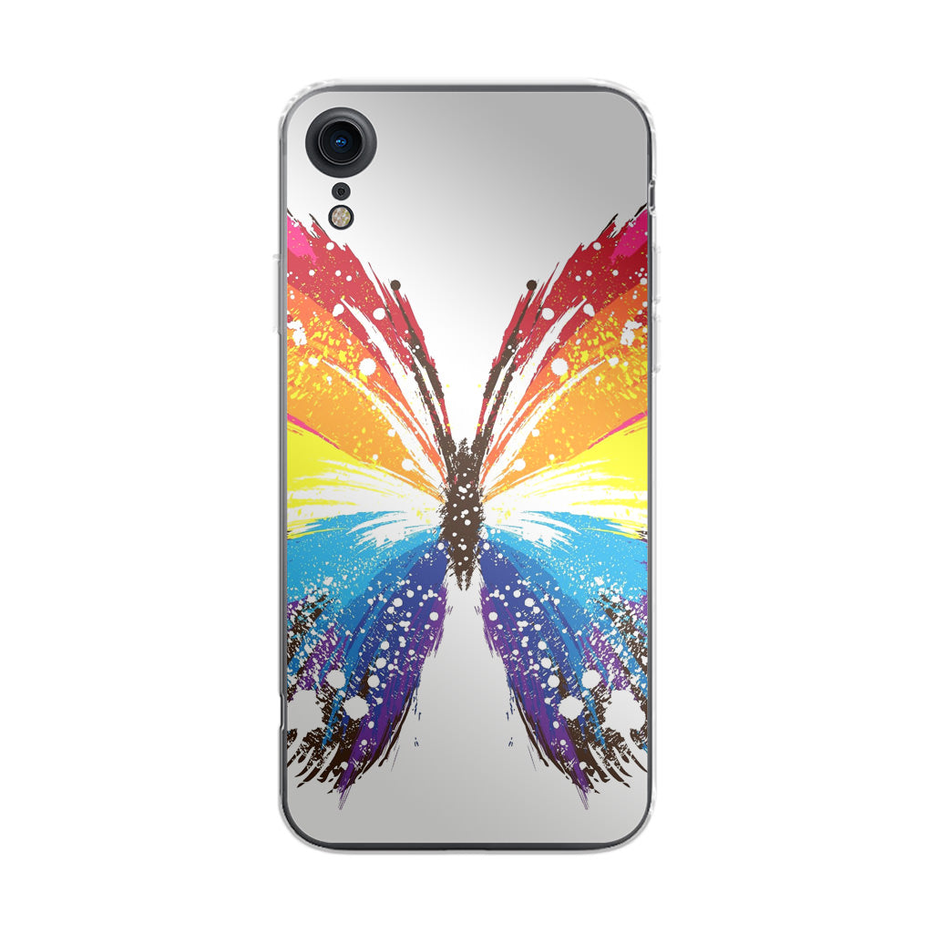 Butterfly Abstract Colorful iPhone XR Case