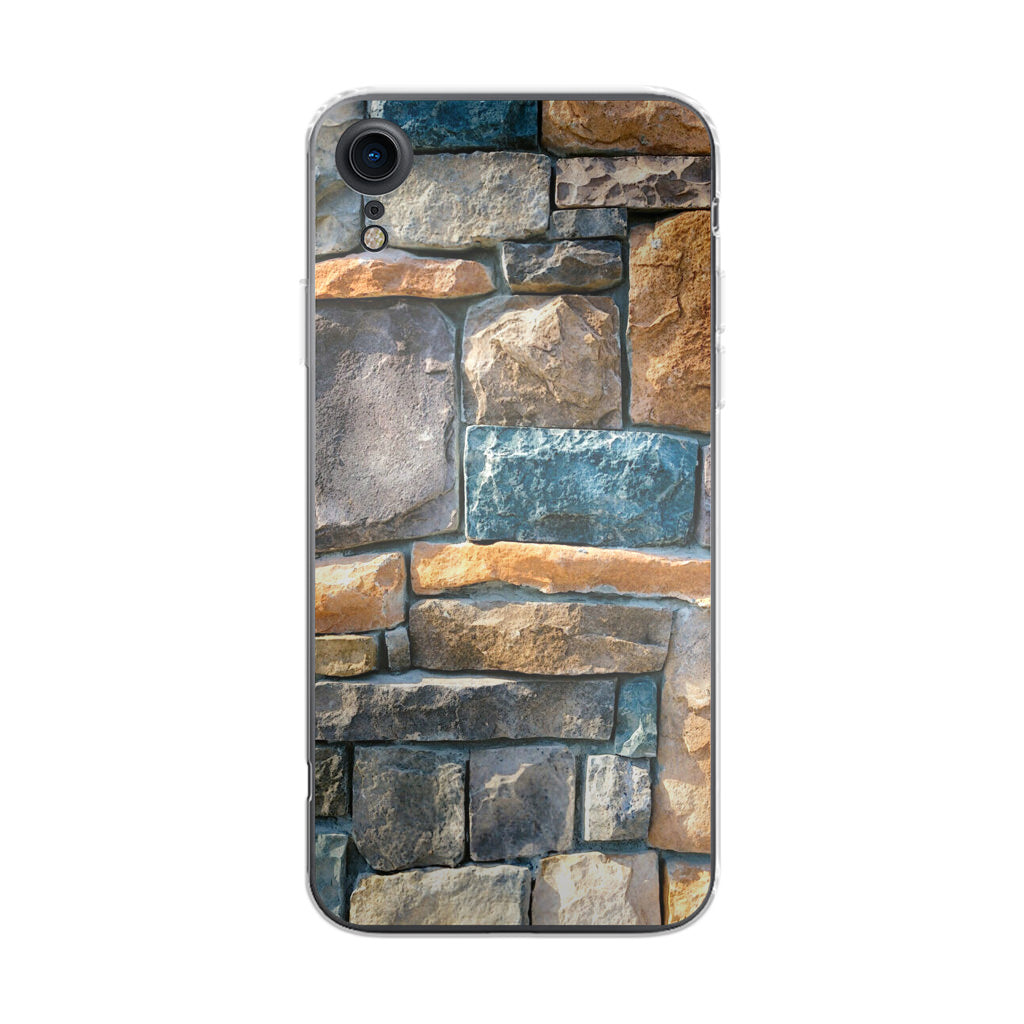 Colored Stone Piles iPhone XR Case