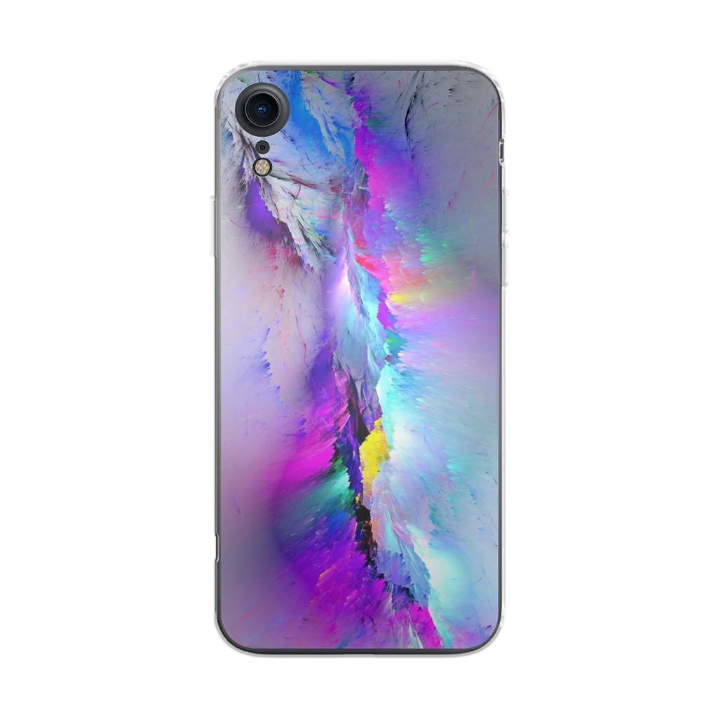 Colorful Abstract Smudges iPhone XR Case