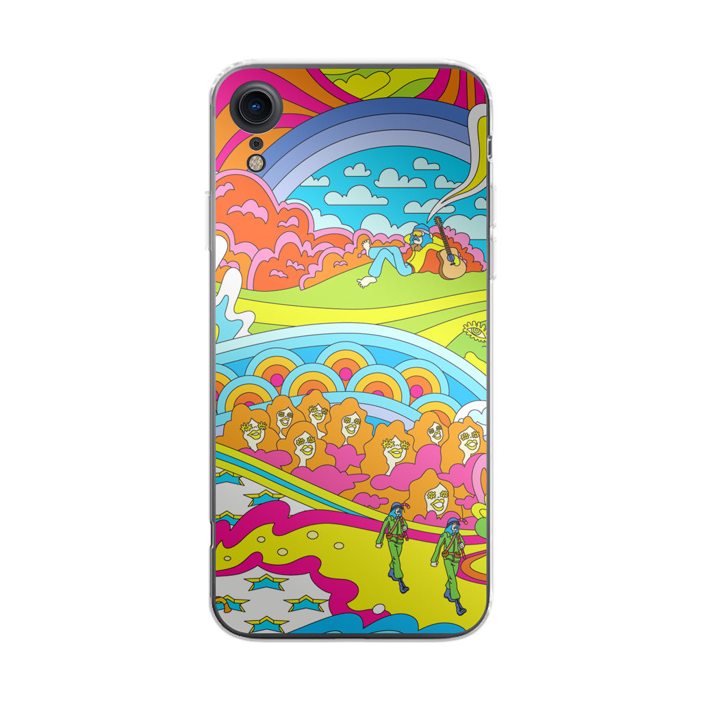 Colorful Doodle iPhone XR Case