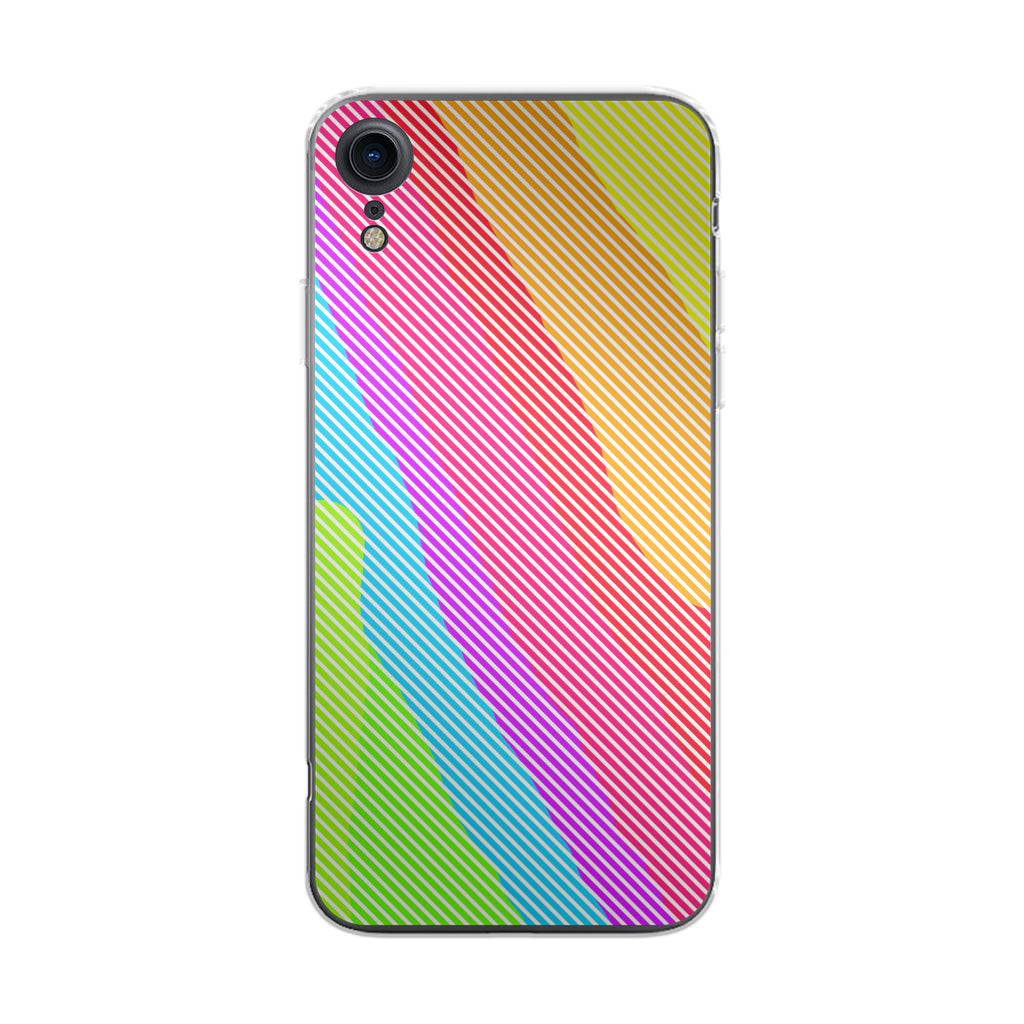 Colorful Stripes iPhone XR Case