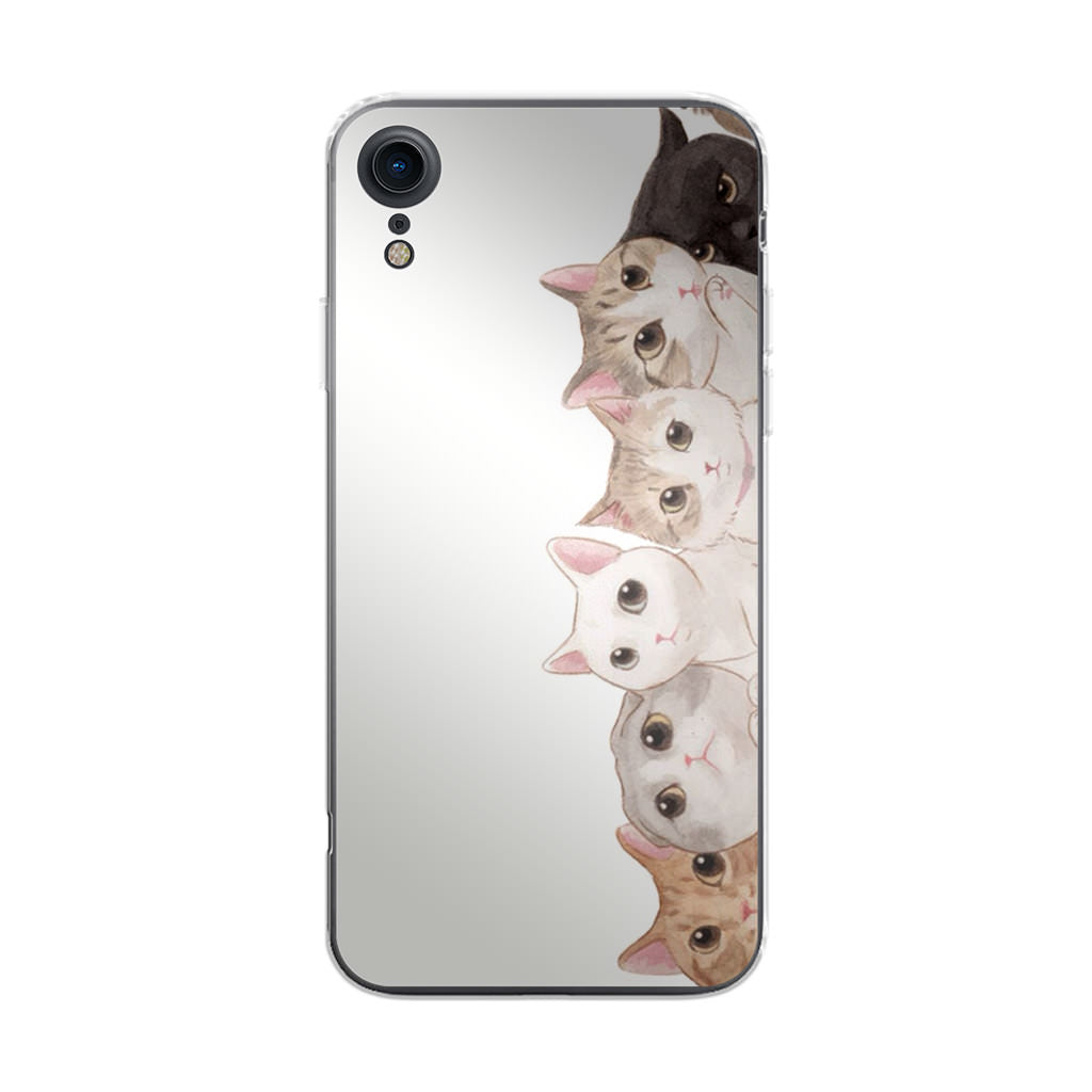 Cute Cats Vertical iPhone XR Case