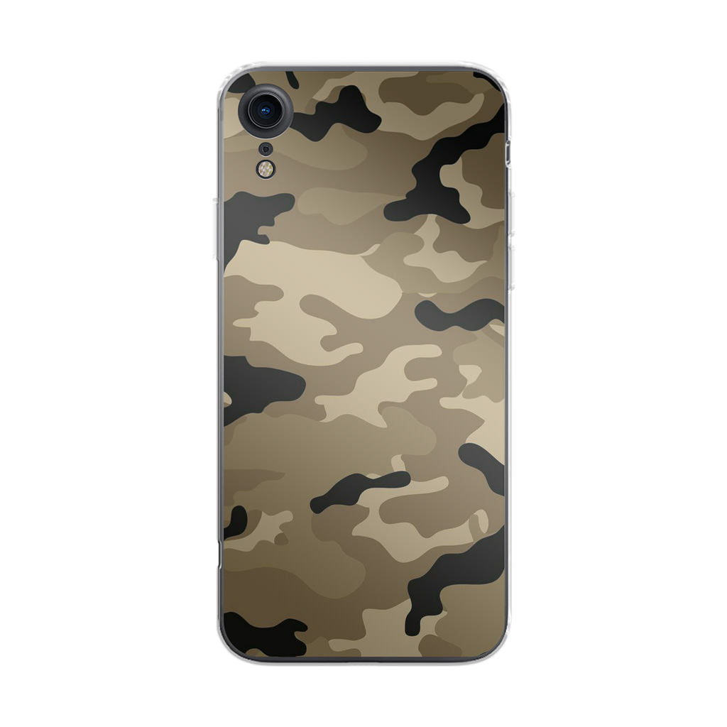 Desert Military Camo iPhone XR Case