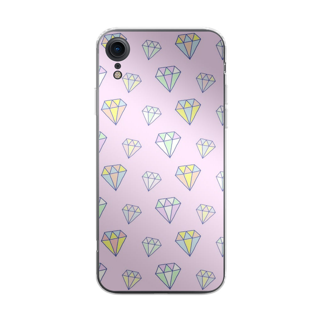 Diamonds Pattern iPhone XR Case