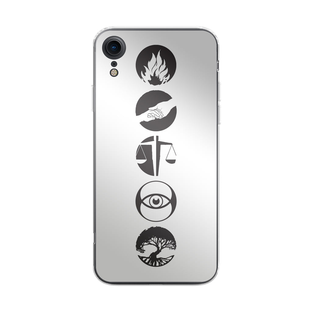 Divergent Factions iPhone XR Case