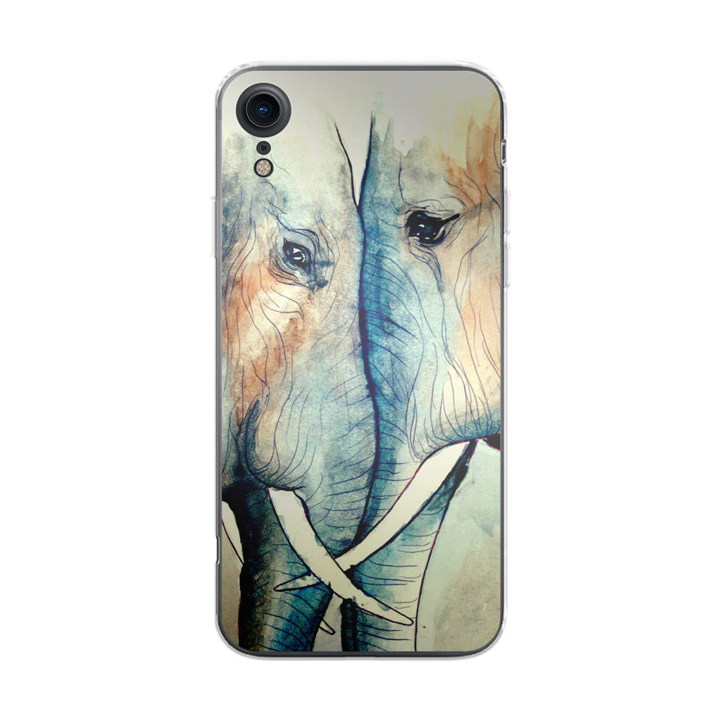 Elephants Sadness iPhone XR Case