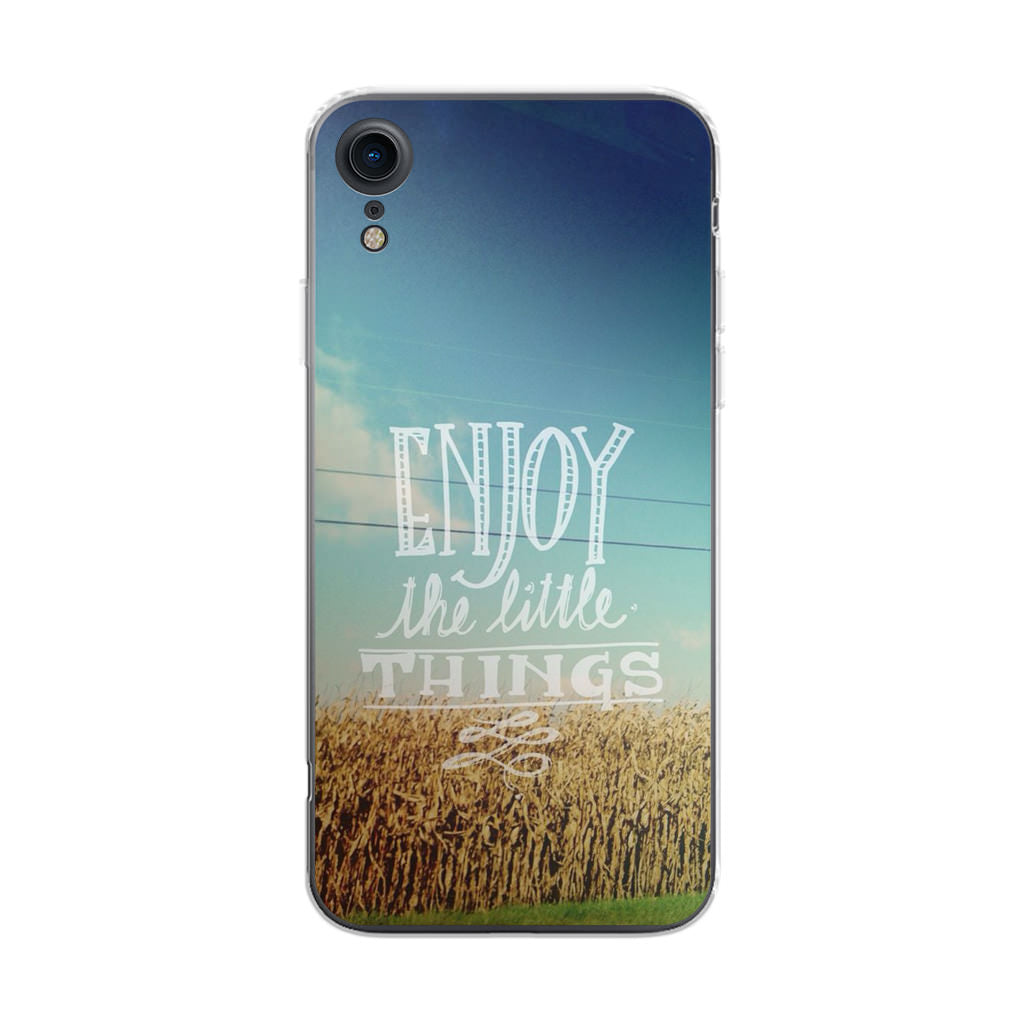 Enjoy The Little Things iPhone XR Case