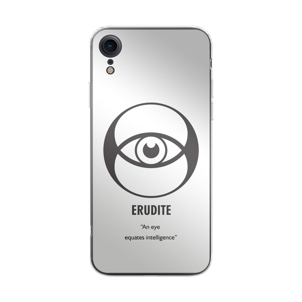 Erudite Divergent Faction iPhone XR Case