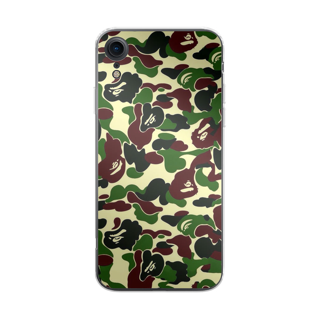 Forest Army Camo iPhone XR Case