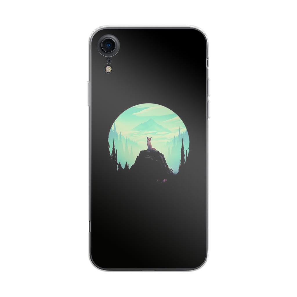 Fox on the Rock iPhone XR Case