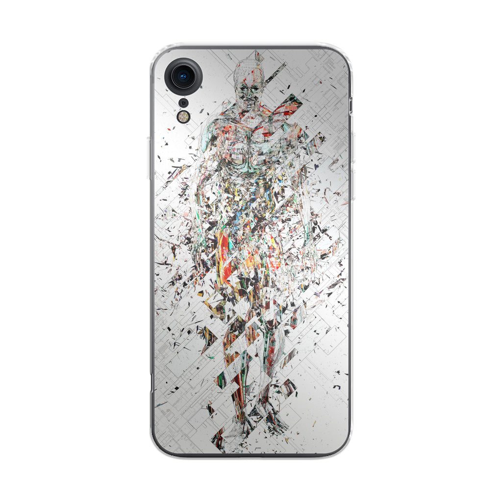 Fragmantacia Art Human Abstract iPhone XR Case