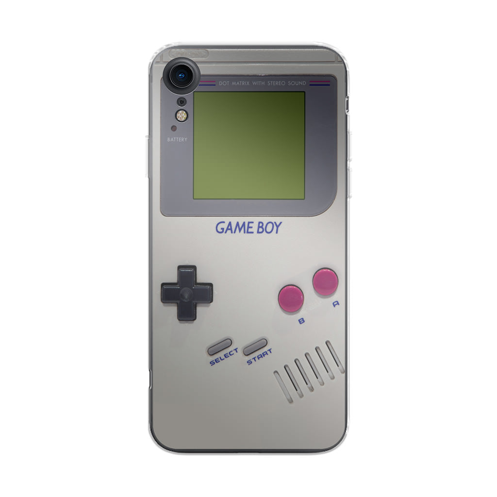 Game Boy Grey Model iPhone XR Case