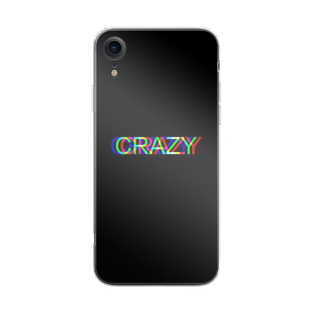 Glitch Crazy iPhone XR Case