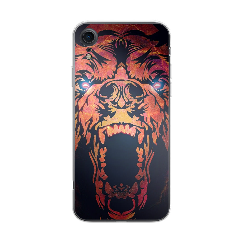 Grizzly Bear Art iPhone XR Case