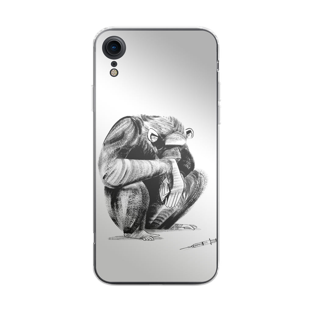 Guinea Chimp iPhone XR Case