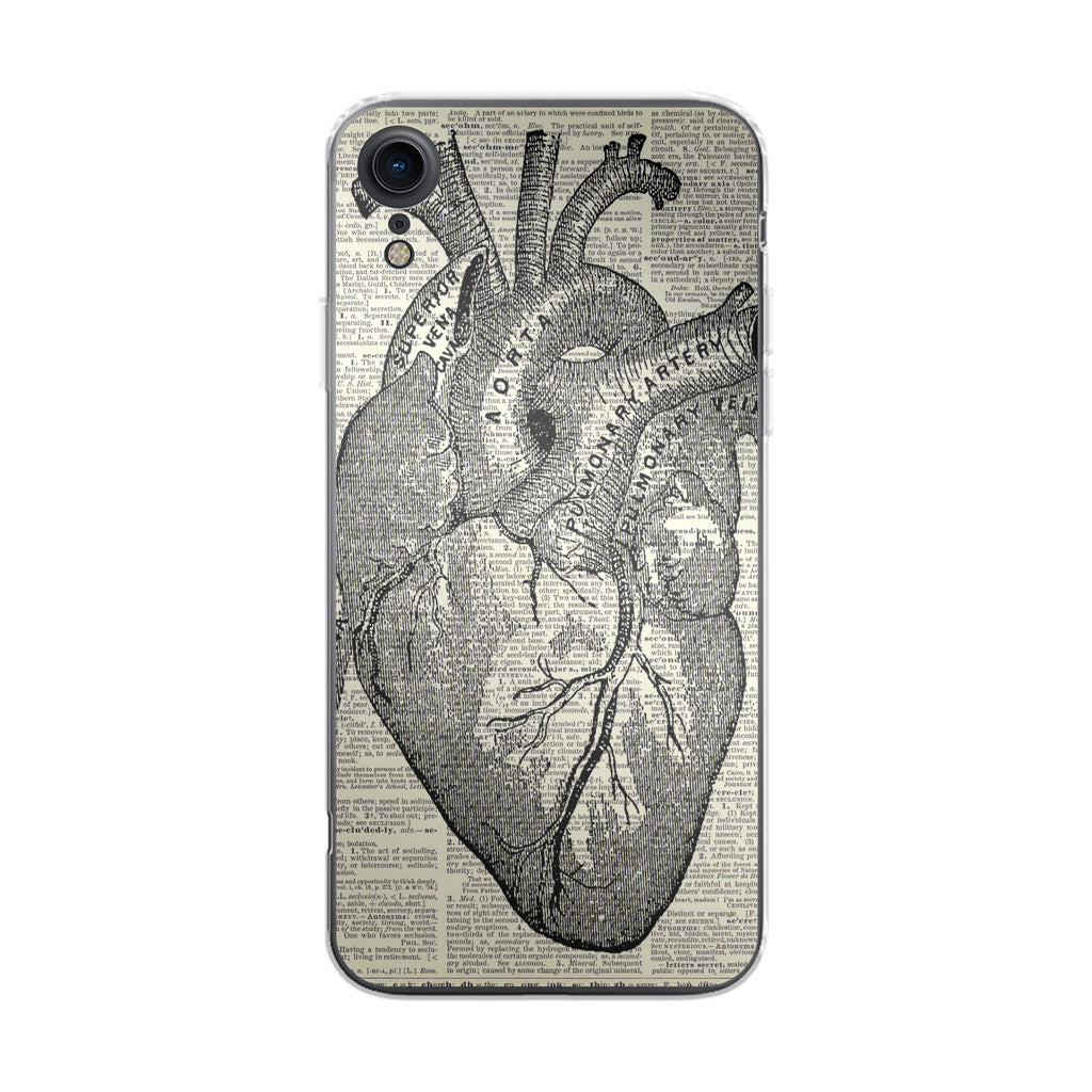 Heart Book Art iPhone XR Case