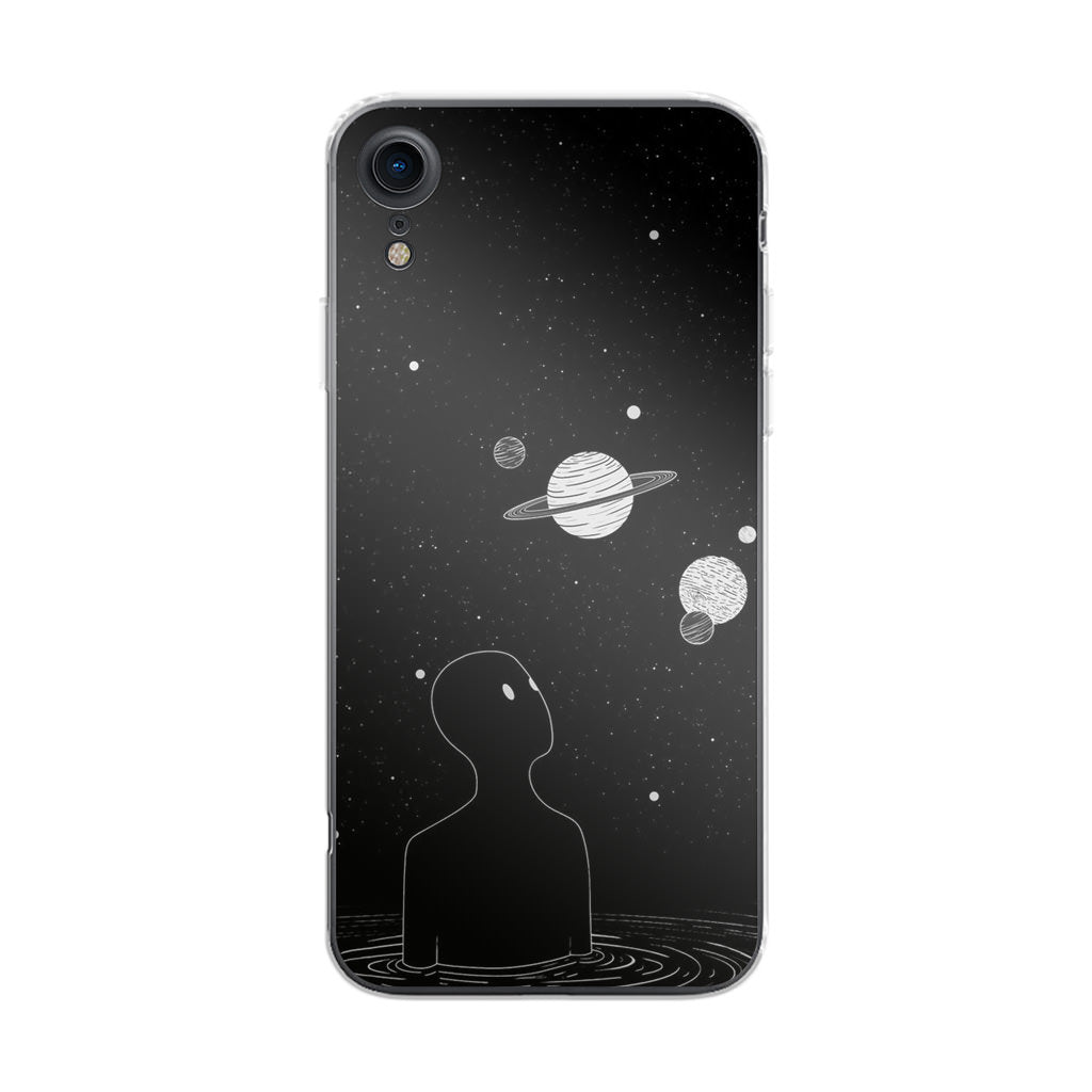 Hello Saturn iPhone XR Case