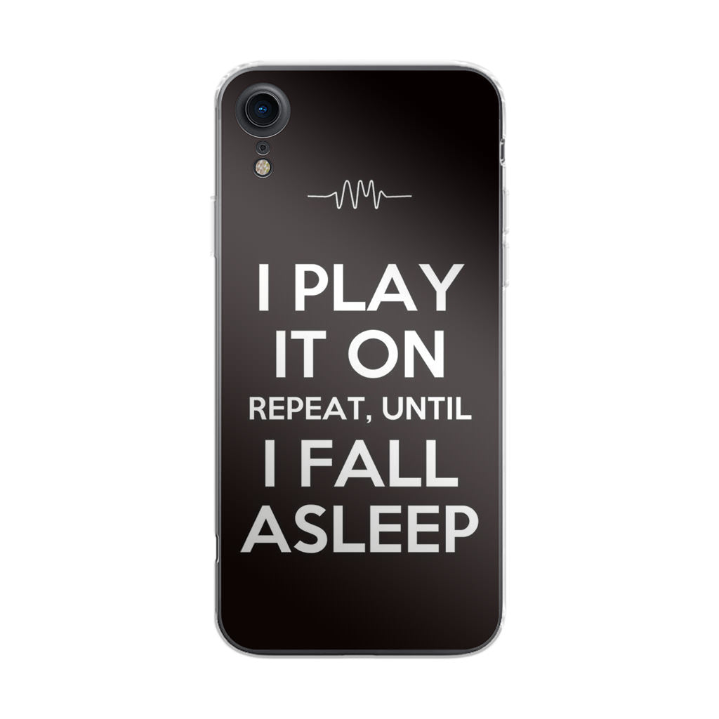 I Play It On Repeat iPhone XR Case