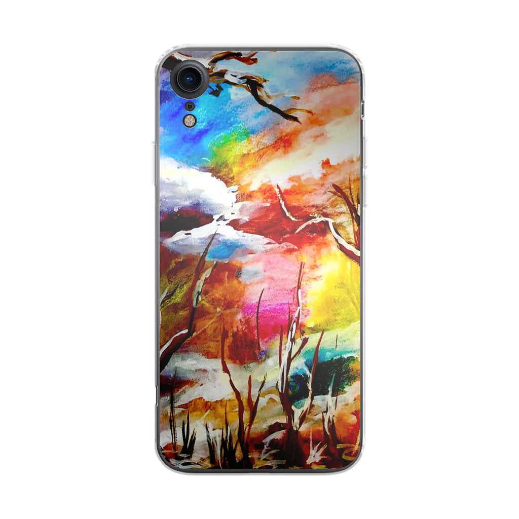 I Sense Winter's Wonderful Warmth iPhone XR Case