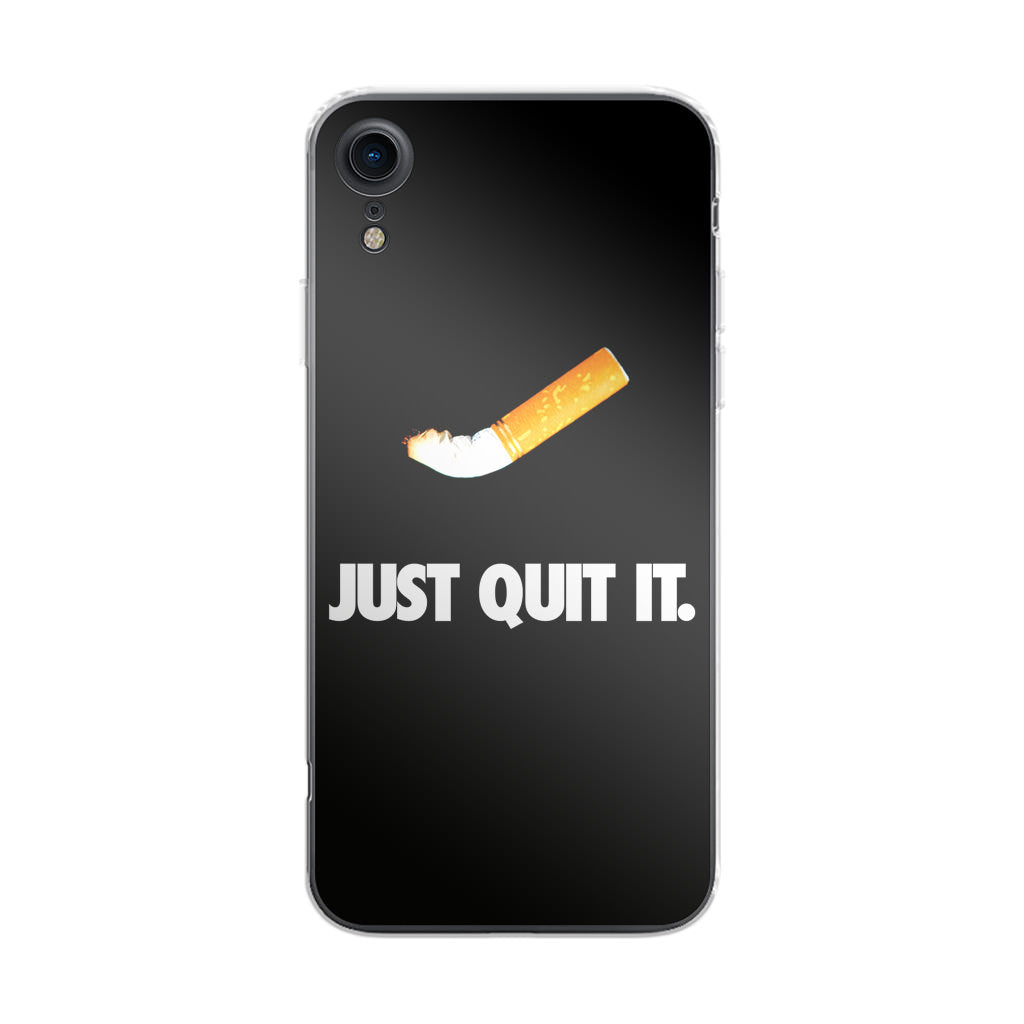 Just Quit Smoking iPhone XR Case